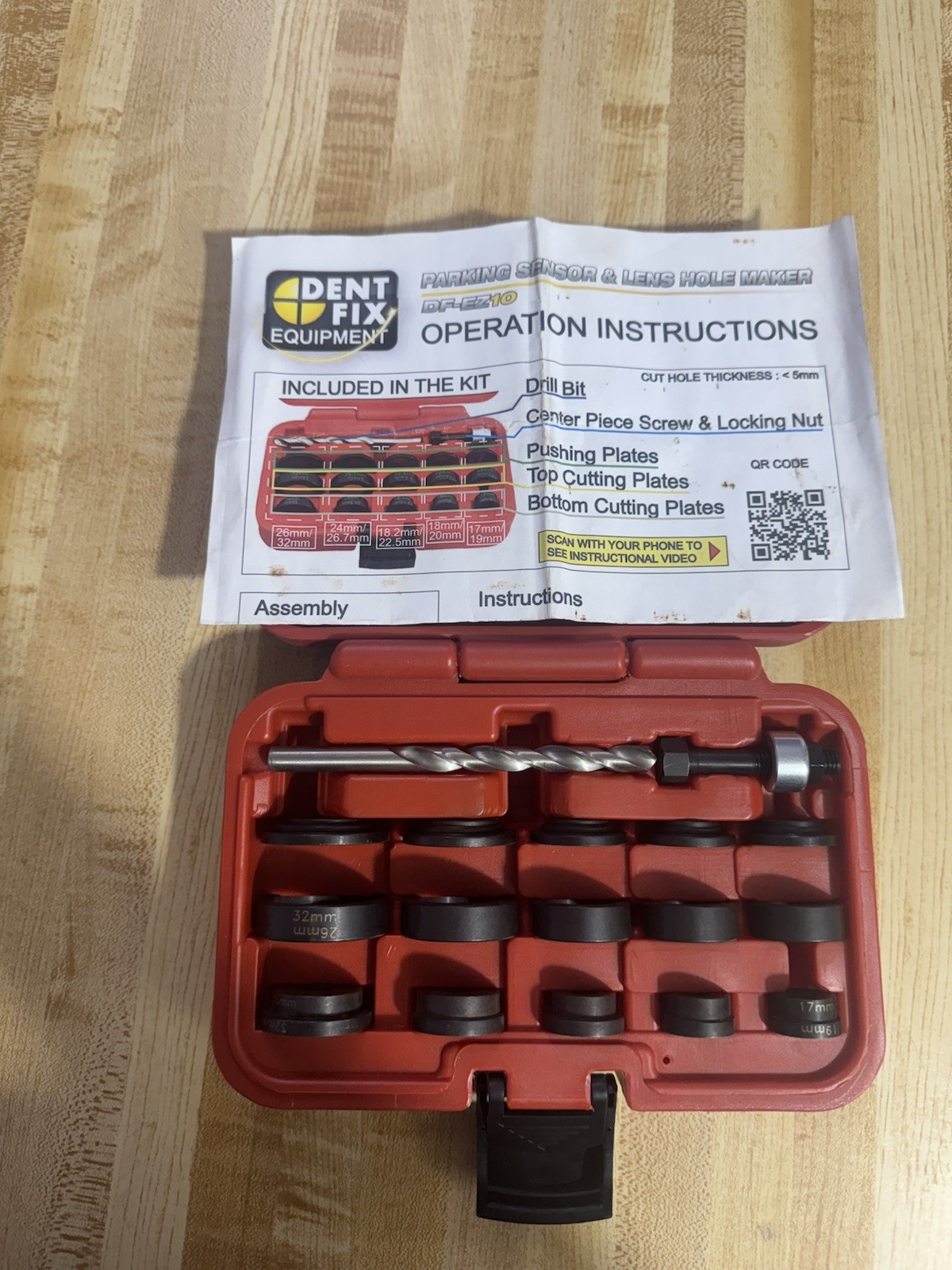 Dent Fix Park Sensor Holes Maker