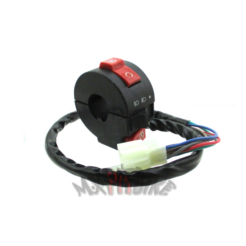 7 Pin Kill Starter Light Switch Assembly For Sunl Roketa Coolster 50cc 70cc 110c