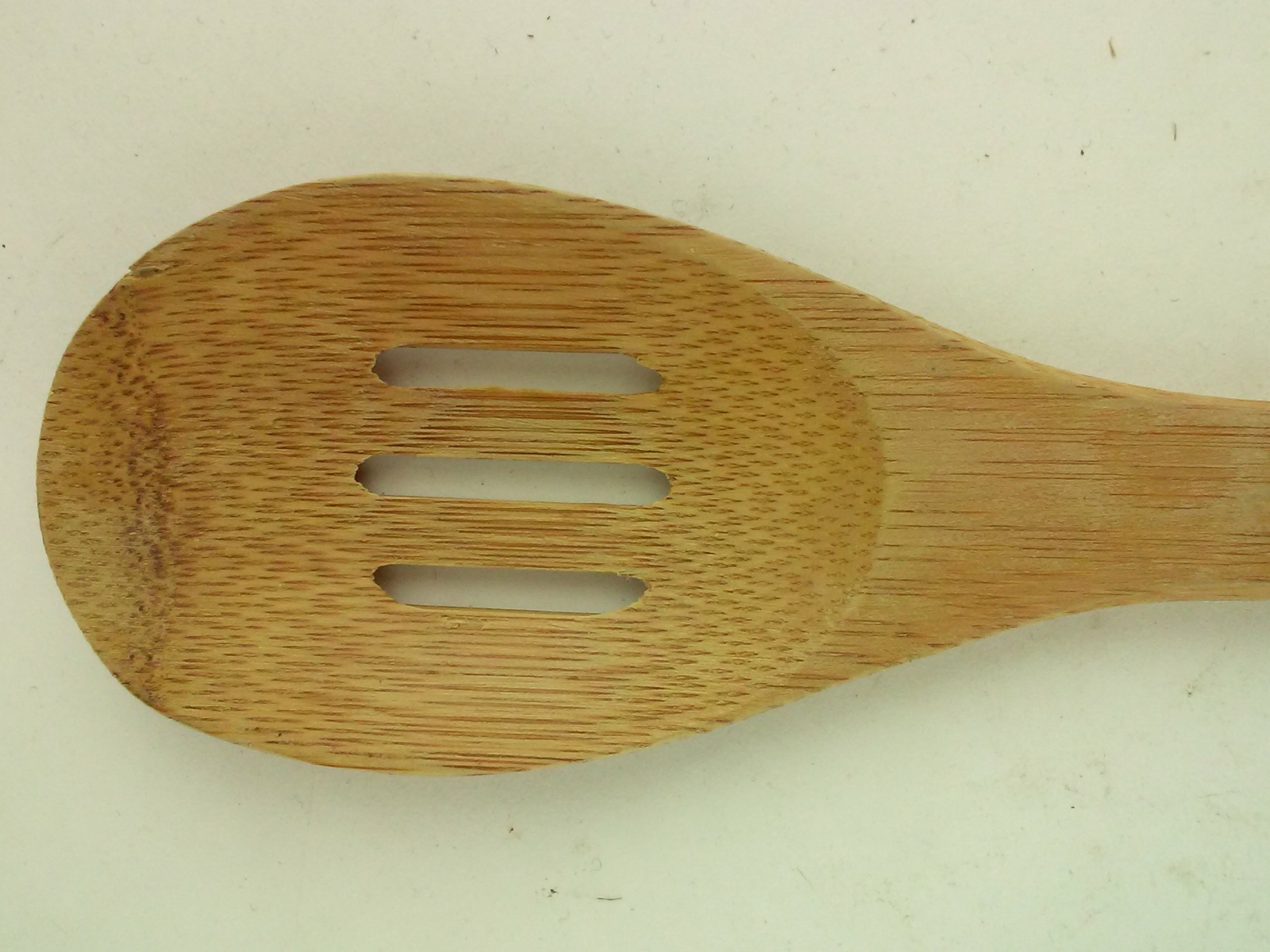 Wood Slotted Spoon