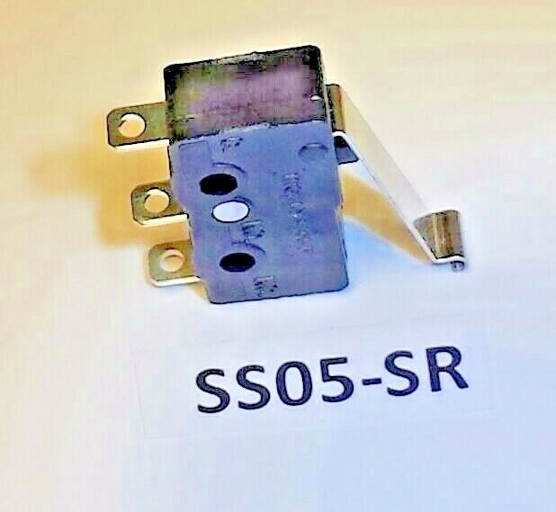 SS-05SR Highly Simulated Roller mini snap-action 5A 125VAC or 3A 250VAC switch