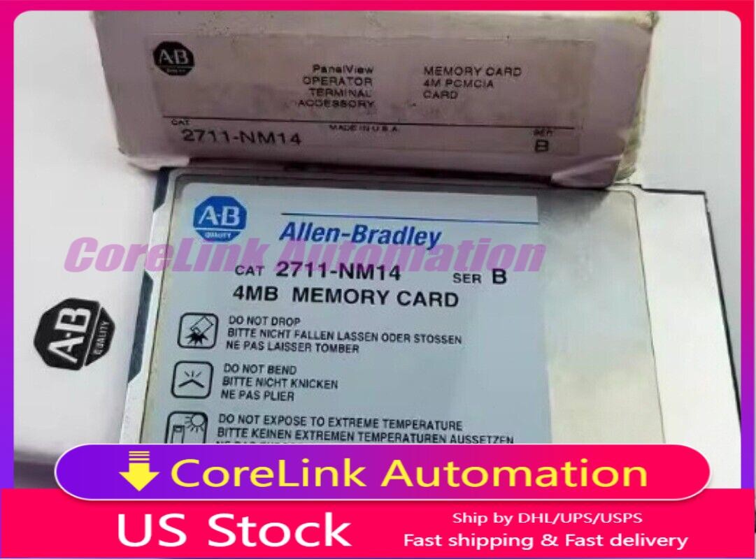 New In Box AB 2711-NM14 4MB Memory Card Free fast shipping 2711NM14