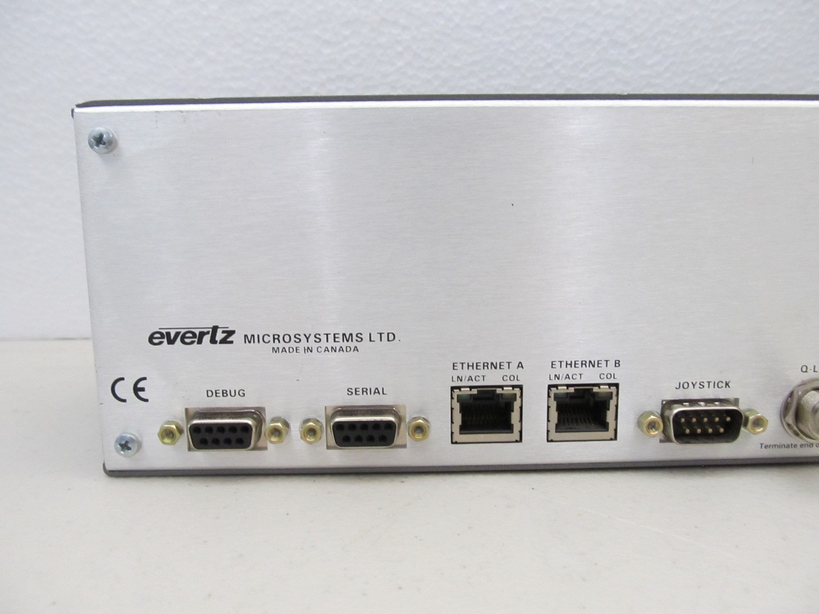 Evertz Quartz CP-2032E Intelligent Router Remote Panel, 2RU 32 buttons
