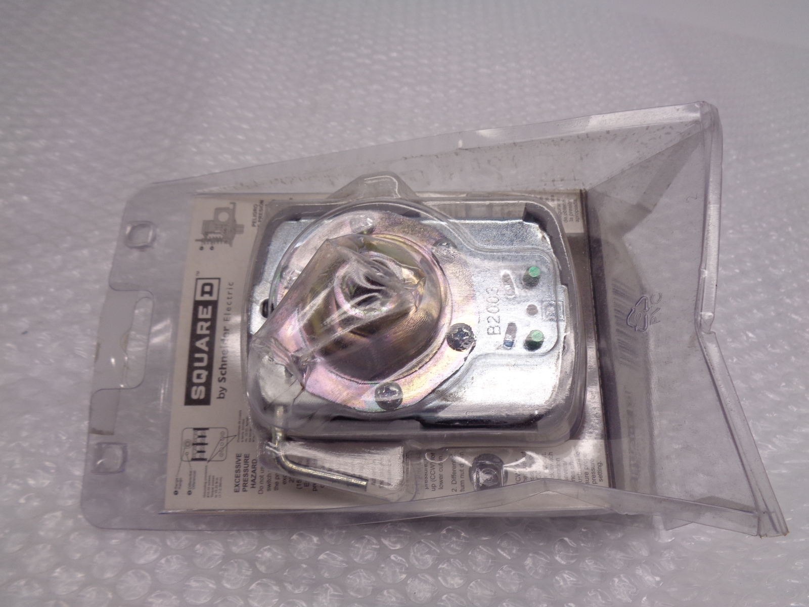 SQUARE D FSG2J20CP PRESSURE SWITCH NSMP