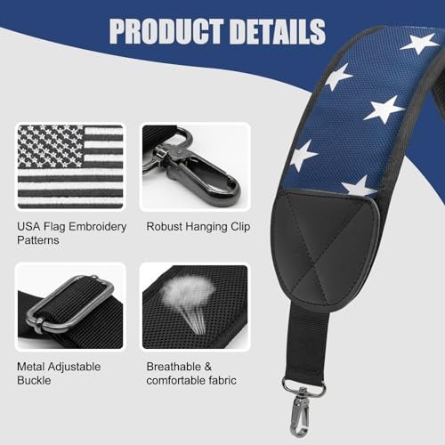 Golf Bag Strap Replacement Golf Bag Shoulder Strap Adjustable Single Padded