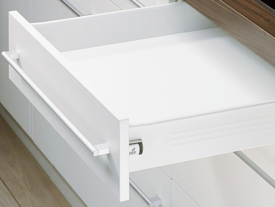 Hettich MultiTech Drawer Set with Front Connectors (White)