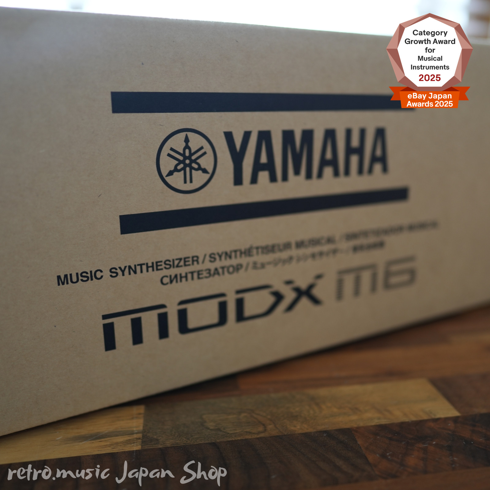 Yamaha MODX M6 Synthesizer 61-Key Workstation AN-X AWM2 FM-X Hybrid Engine New