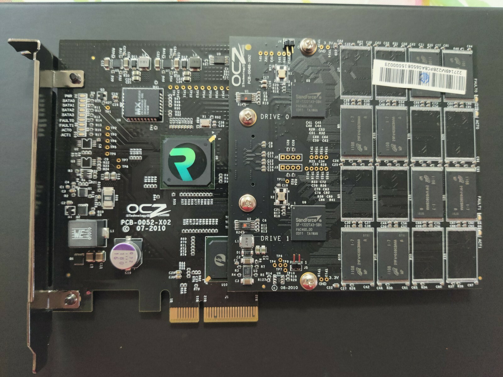 OCZ RevoDrive X2 PCI-E 220GB OCZSSDPX-1RVDX0220 Bootable Solid State Drive