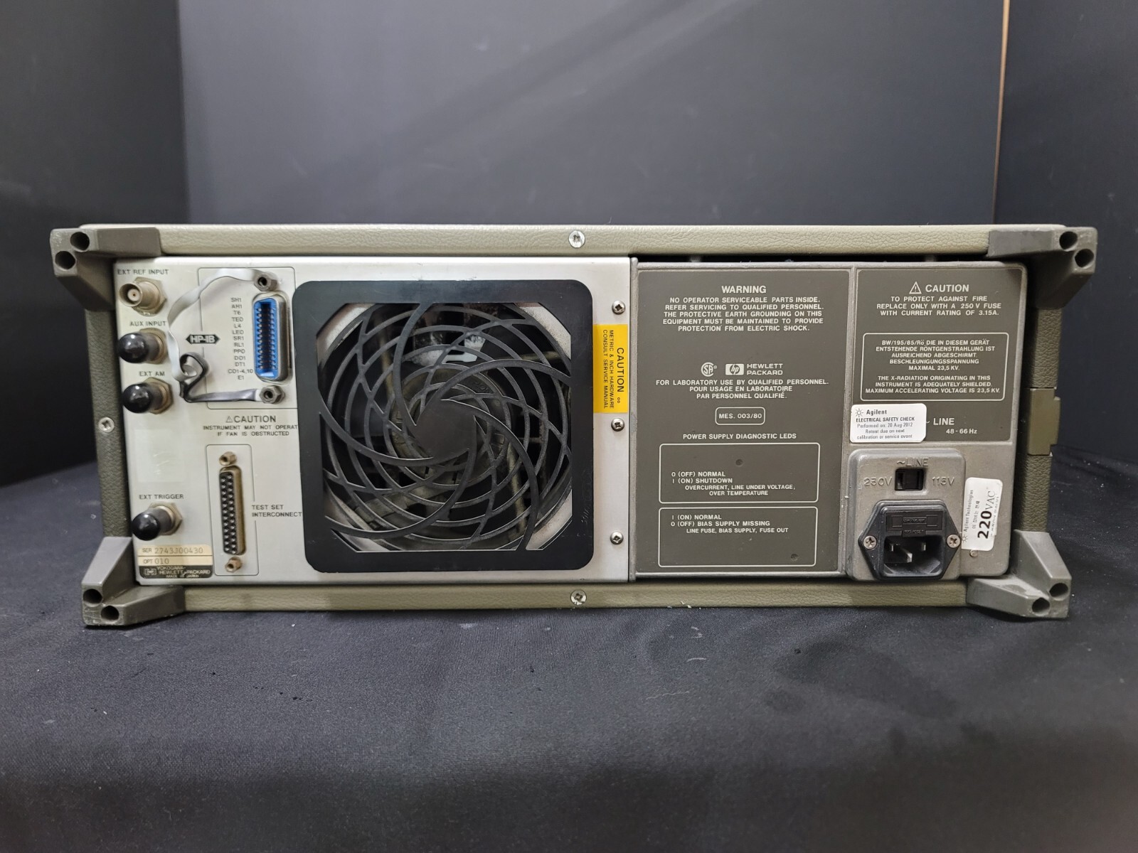 HP 8753A : Network Analyzer, 3GHz AS-IS (0430)
