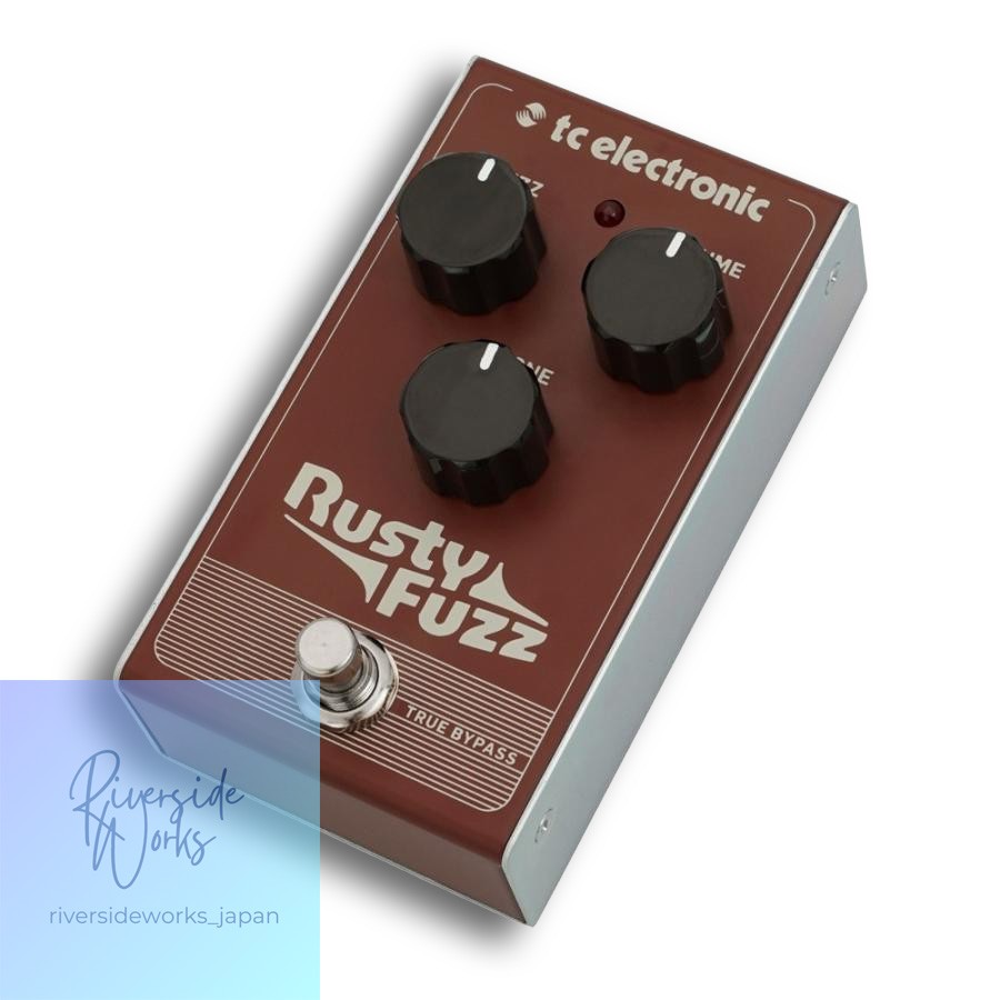 tc electronic Rusty Fuzz Fuzz Effects Pedal for Guitar