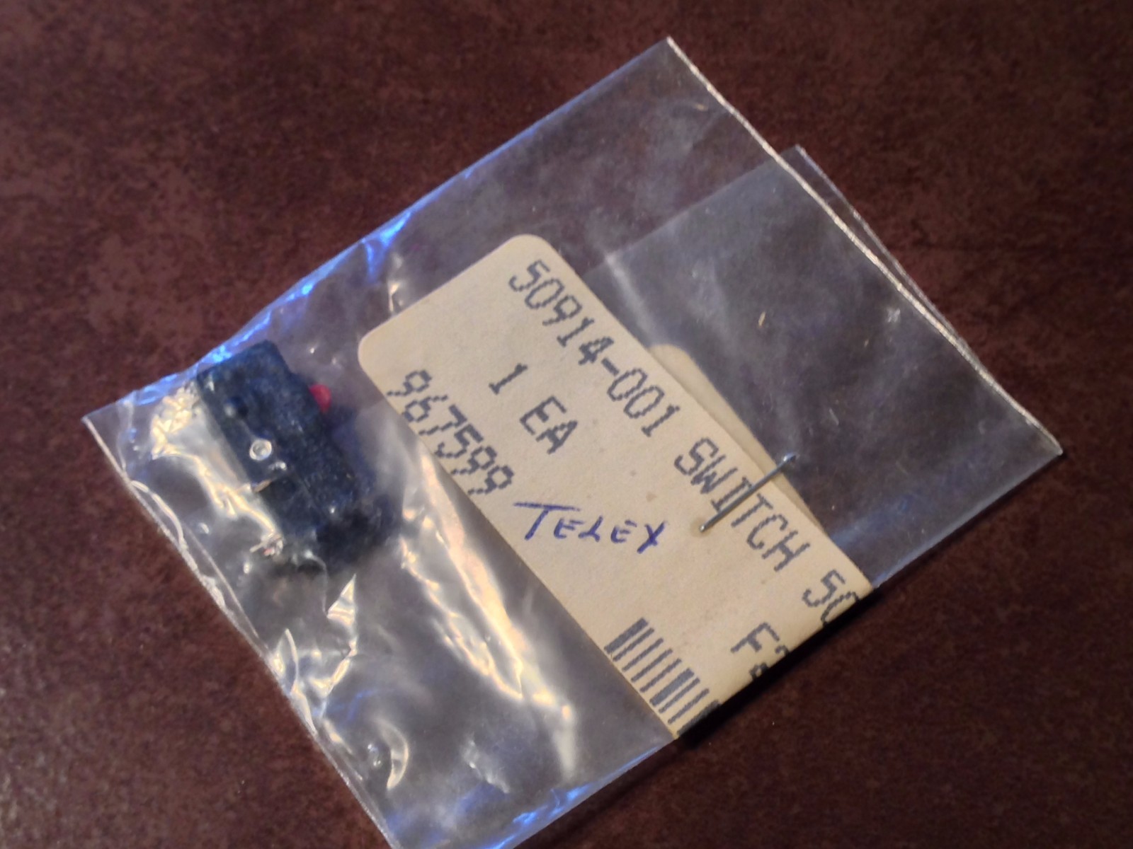Telex 50914-001 Switch, NOS