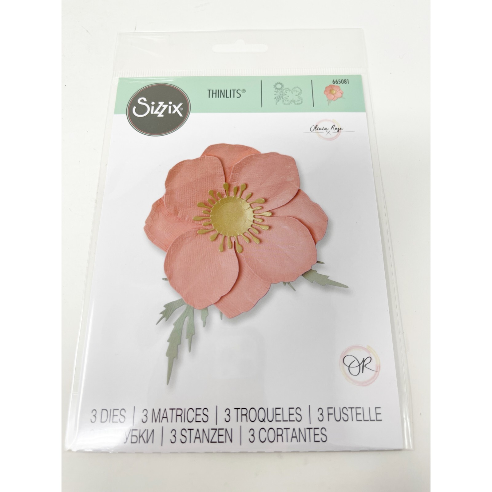 Sizzix Thinlits Flowers Metal Die Cuts Bundle Garden Summer Florals NEW