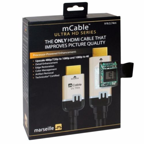 Marseille mCable - HDMI Cable with Advanced 4K/UHD Video Processor all sizes