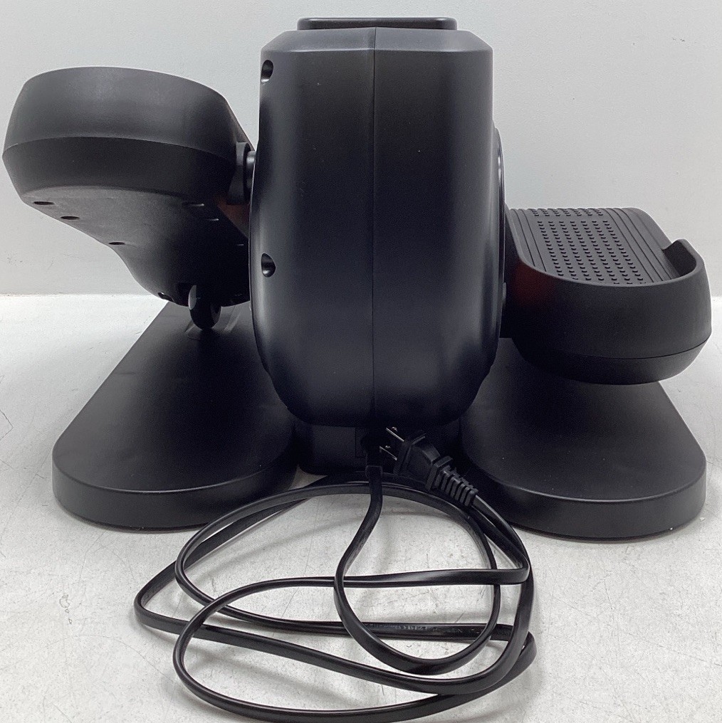 CONCETTA Under Desk Elliptical Machine Ellipse Leg Exerciser W/ Remote-Assembled