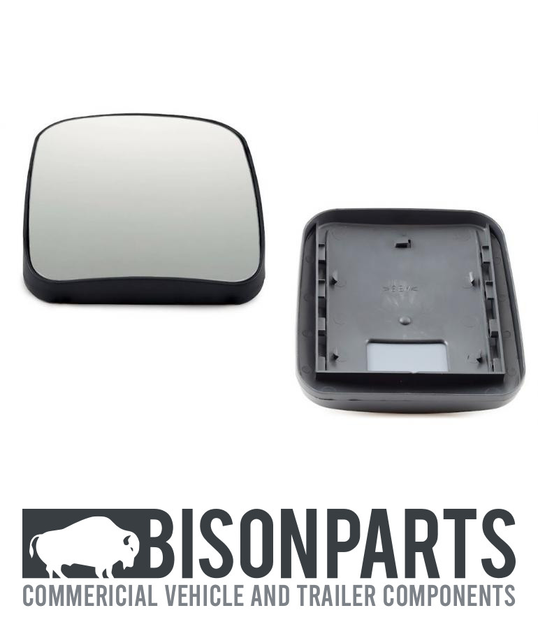 "FITS MAN TGA TGL TGM NON HEATED WIDE ANGLE MIRROR GLASS FITS RH OR LH BP116-959