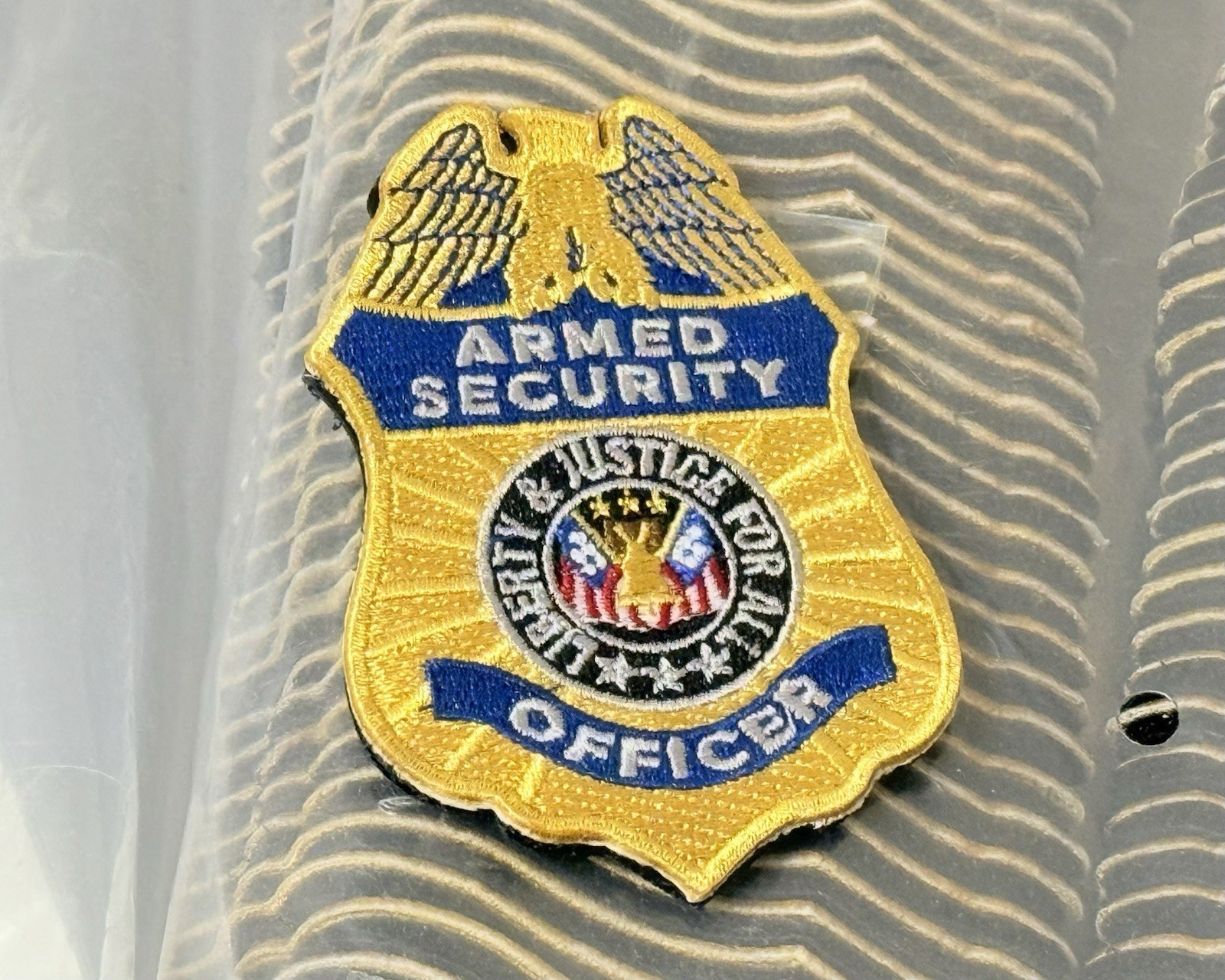 Armed Private Security Shield Patch