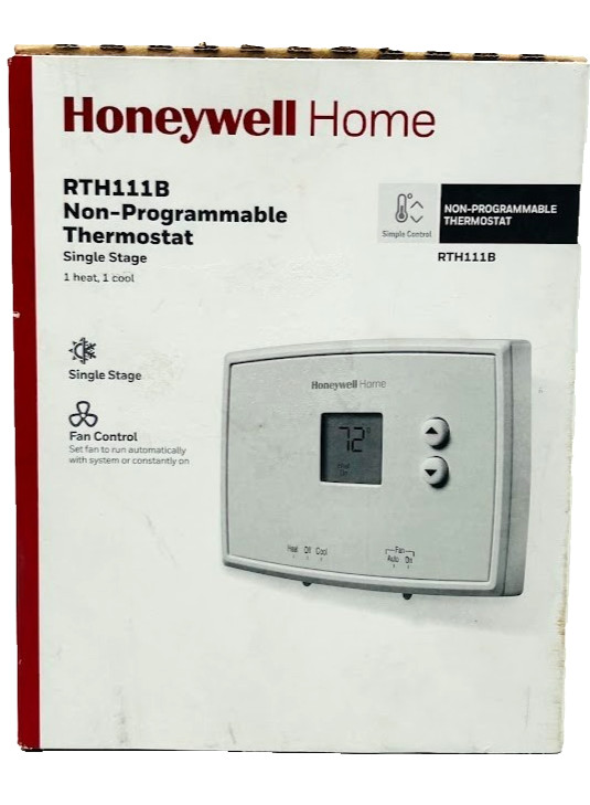 Honeywell Home Horizontal Non-Programmable Thermostat