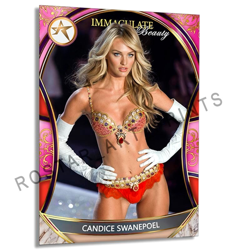 CANDICE SWANEPOEL Supermodel Model Beauty GOF Rostar CUSTOM Limited Card CSL1