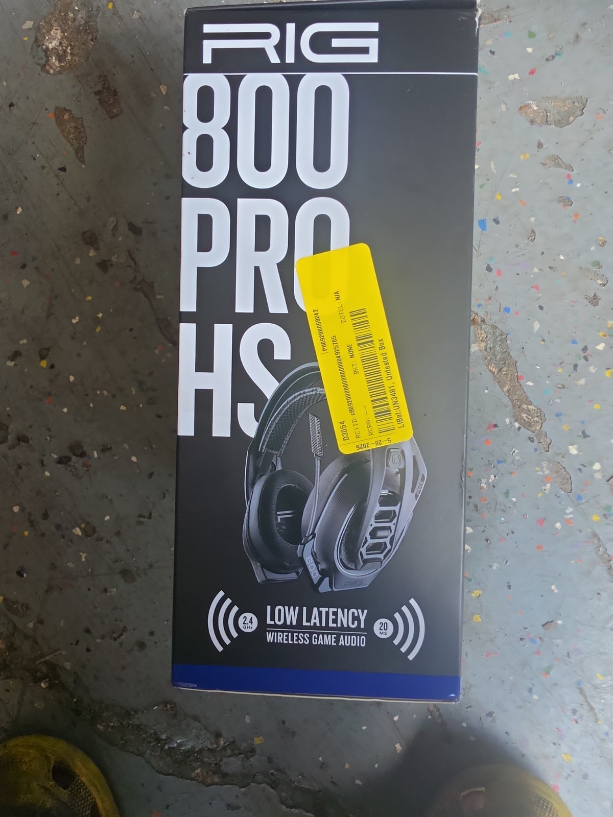 RIG 800 Pro HS Wireless Gaming Headset - Black