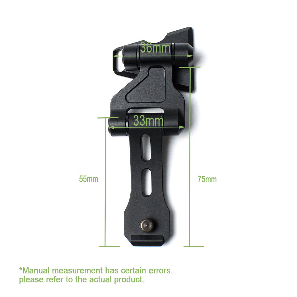 Night Vision J Arm For PVS14 Tactical Dovetail Helmet Mount Articulating SOTAC