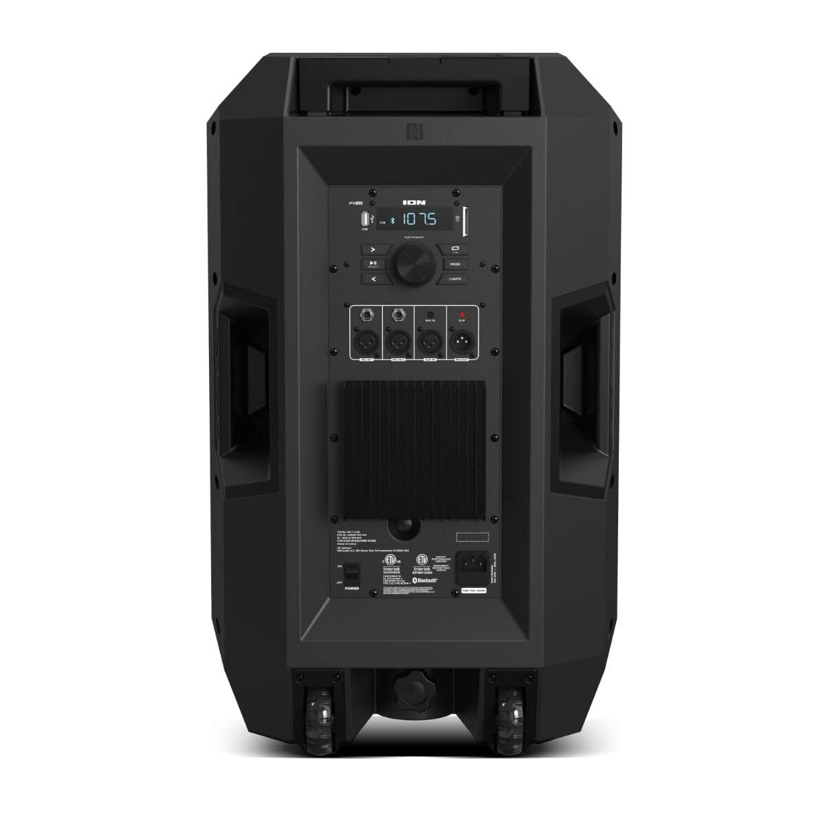 ION Total PA Live, High-Power Bluetooth-Enabled PA Speaker System with Lights