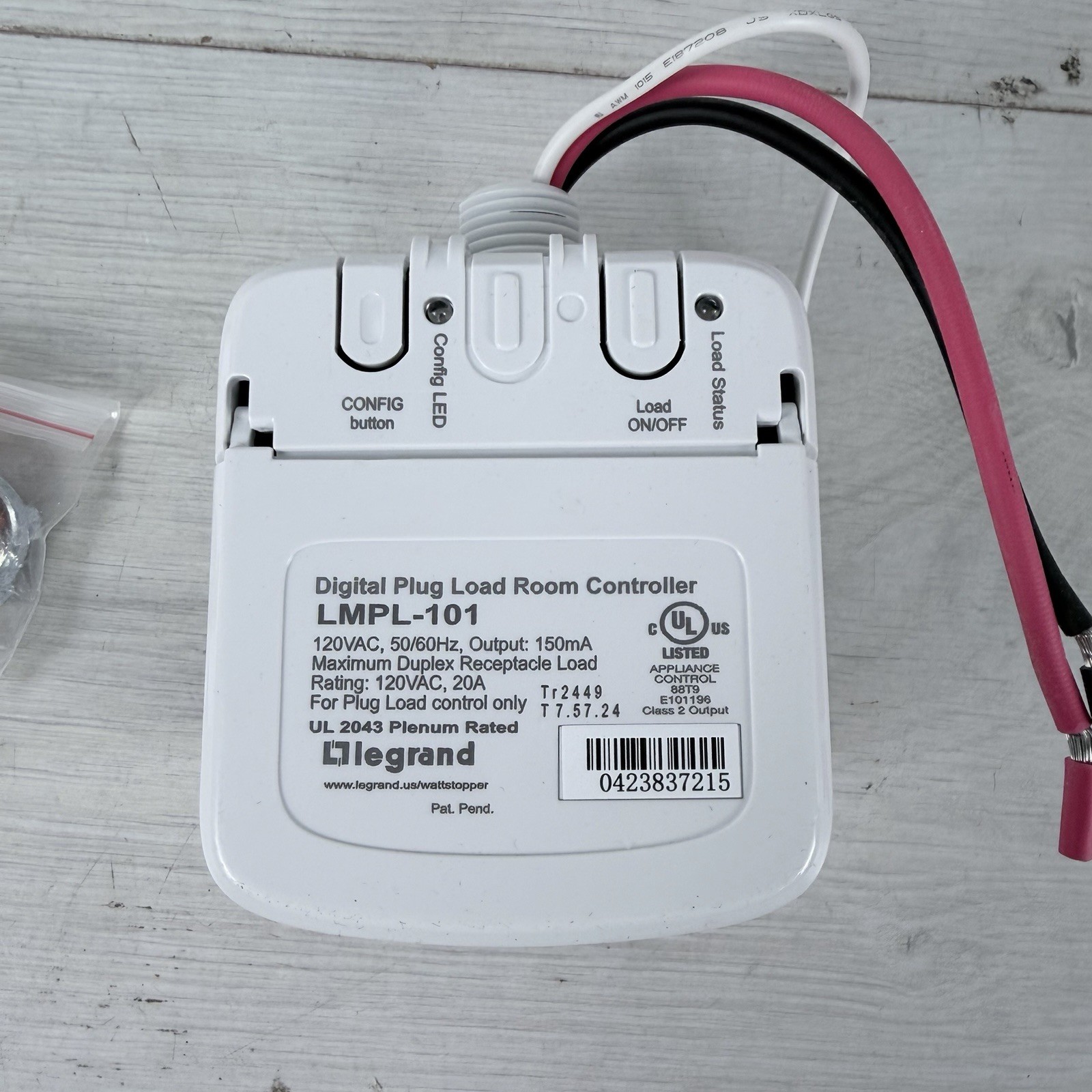 Wattstopper Legrand LMPL-101 Digital Plug Load Controller