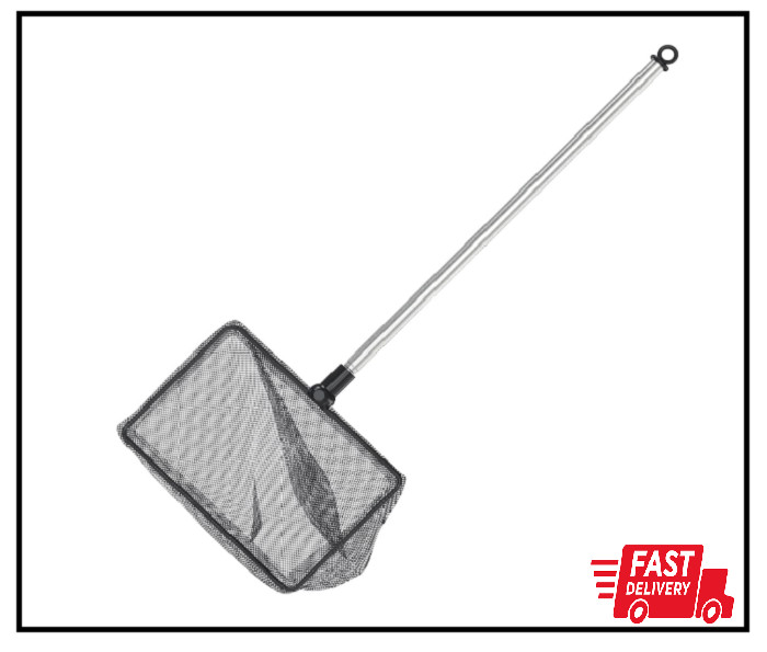 5 Inch Fishing Net With Telescopic Handle For Aquariums And Ponds