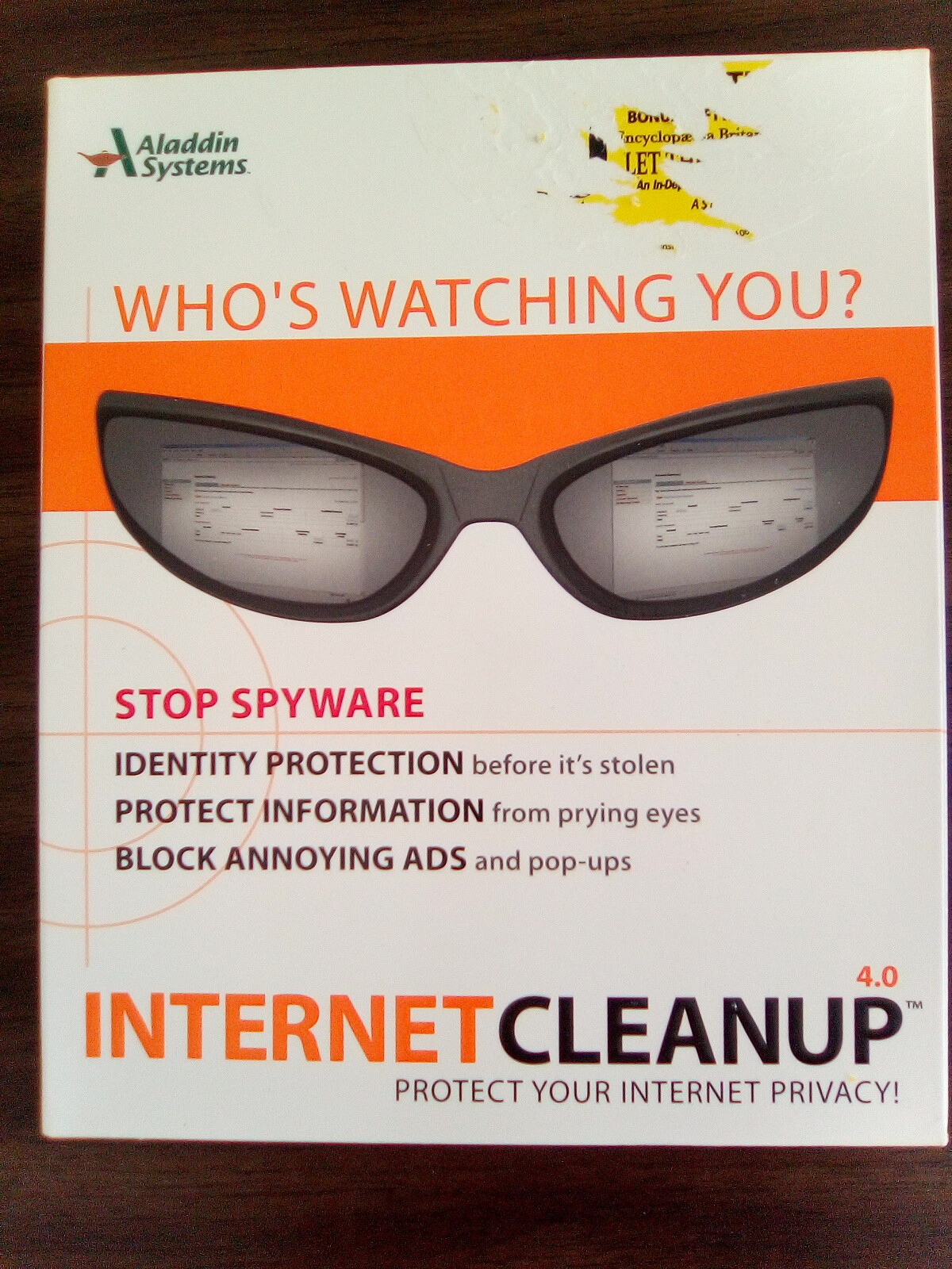 Aladdin Systems Internet Cleanup 4.0