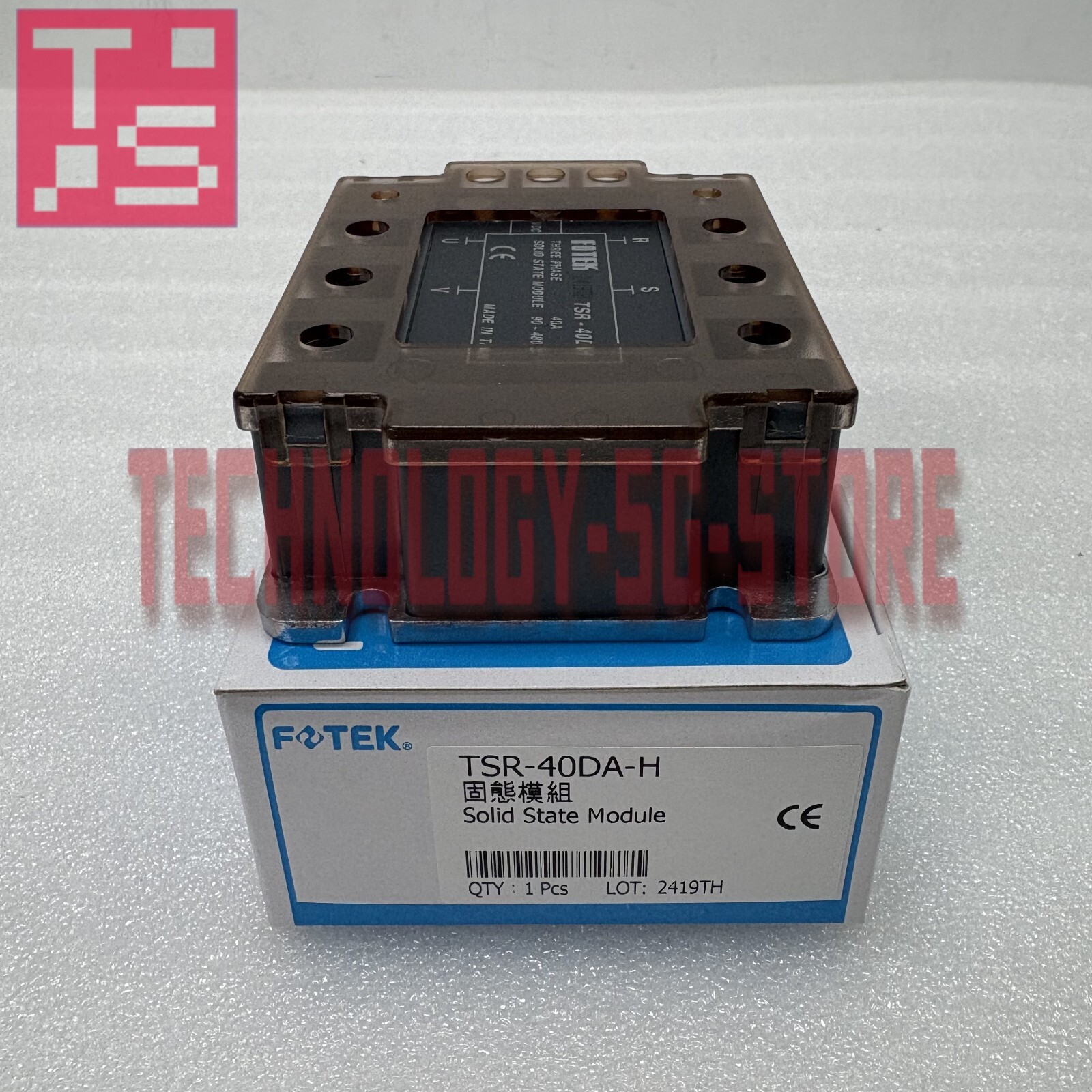 New FOTEK TSR-40DA-H Solid state relay