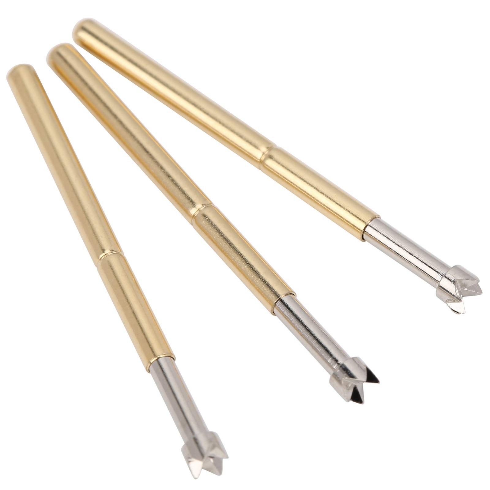 Spring Test Probes P125Q High Accuracy Round Pogo Pins PCB Board 100 PCS