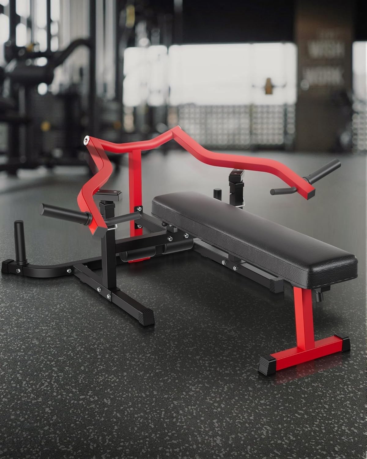 Chest Press Machine 1250 Lbs Bench Press Machine Adjustable Bench Workouts Gym