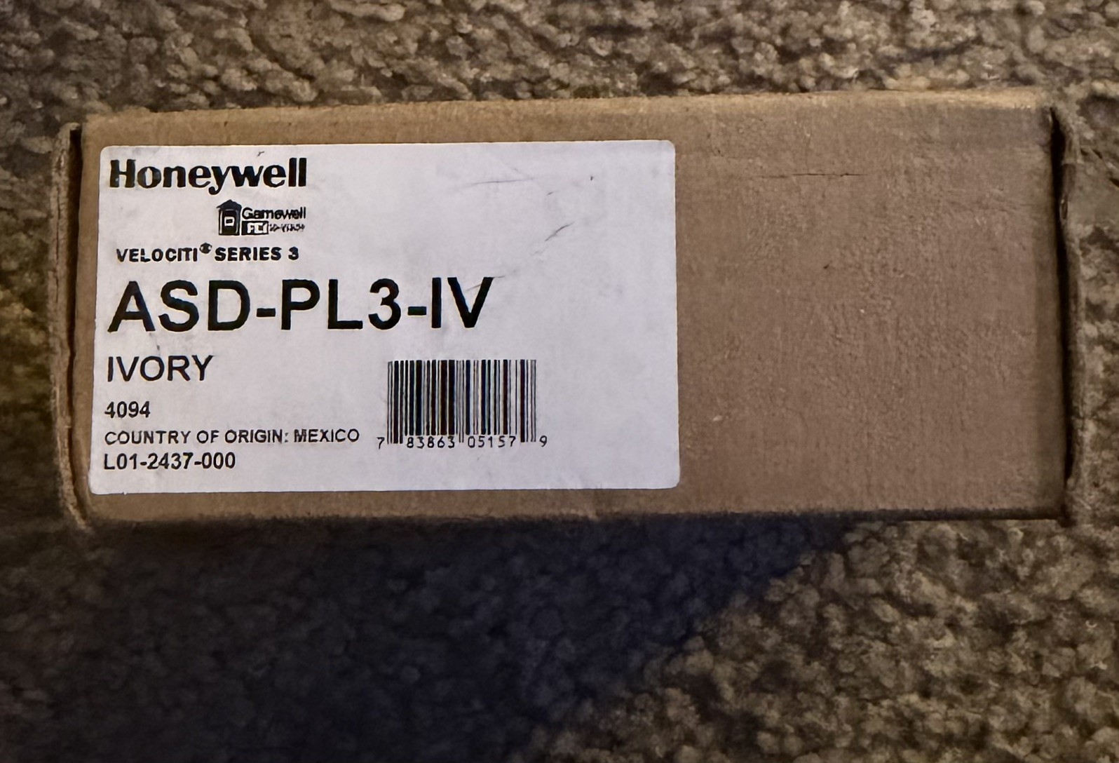 Honeywell ASD-PL3-IV