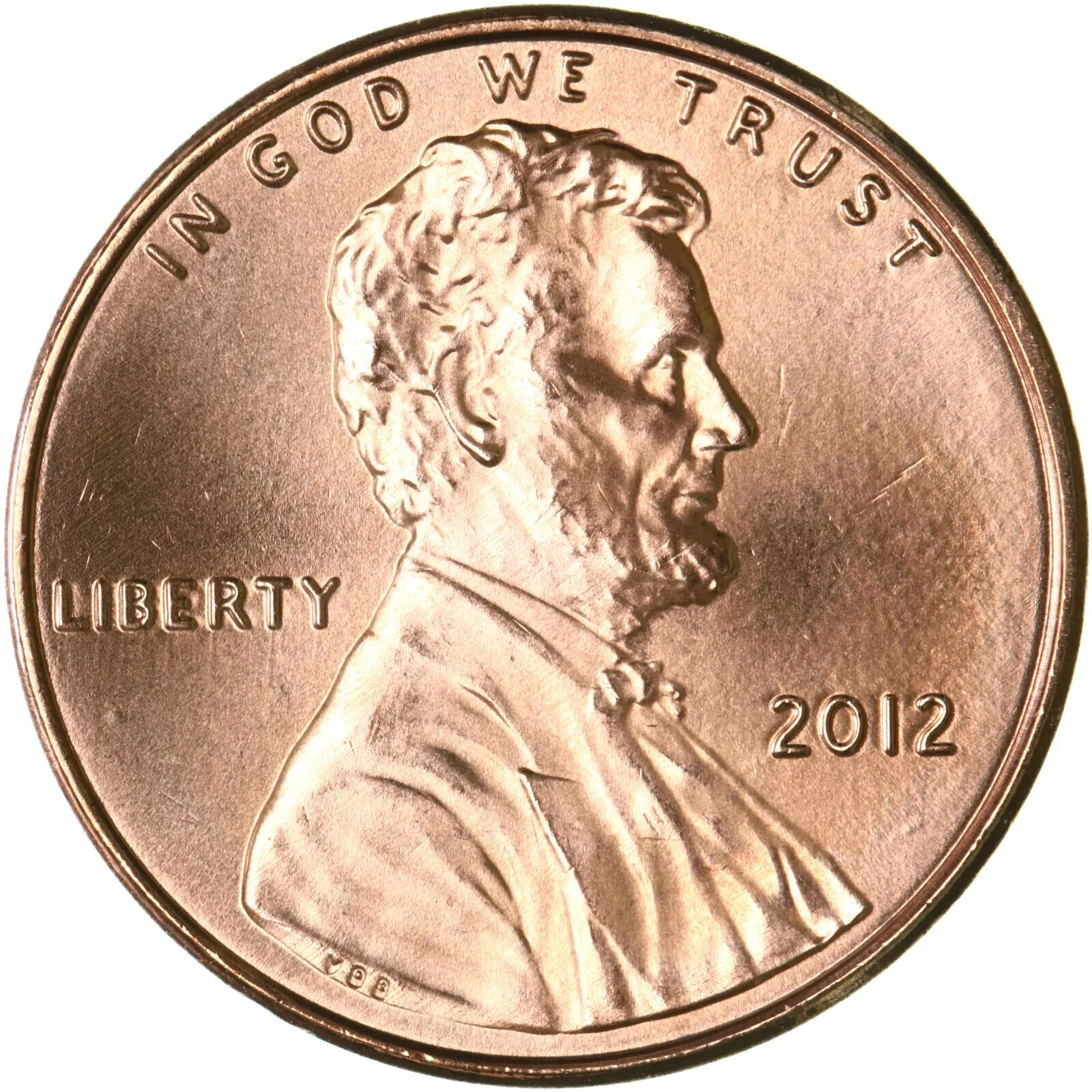 2012 P Lincoln Shield Cent (BU) Brilliant Uncirculated