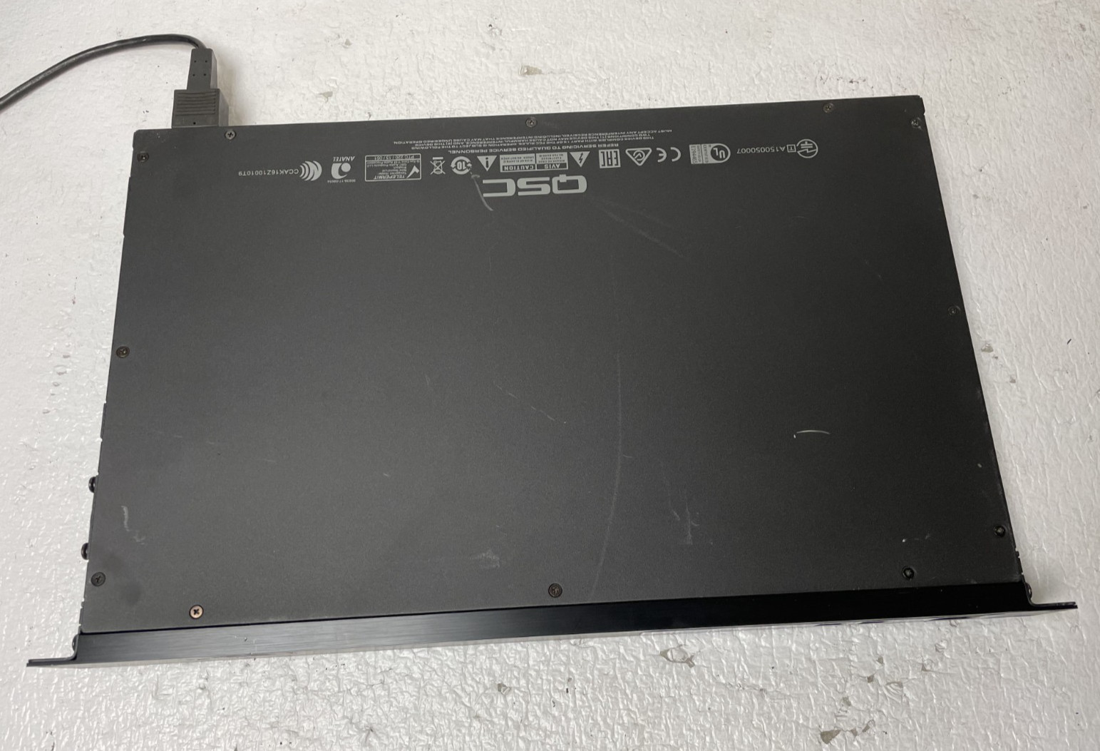 QSC Q-Sys Core110F Network Audio Processor