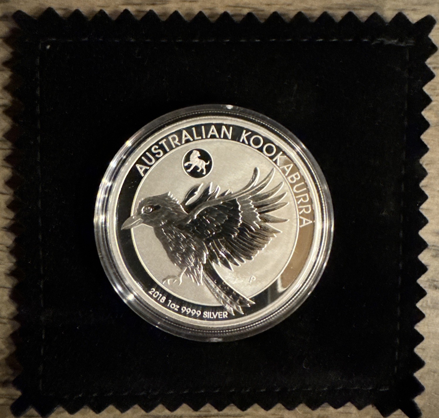2018 Australian 1 Oz Kookaburra W/Year Of Dog Privy - Lmtd🚀✨$tarts $40⬆️ Spot!!