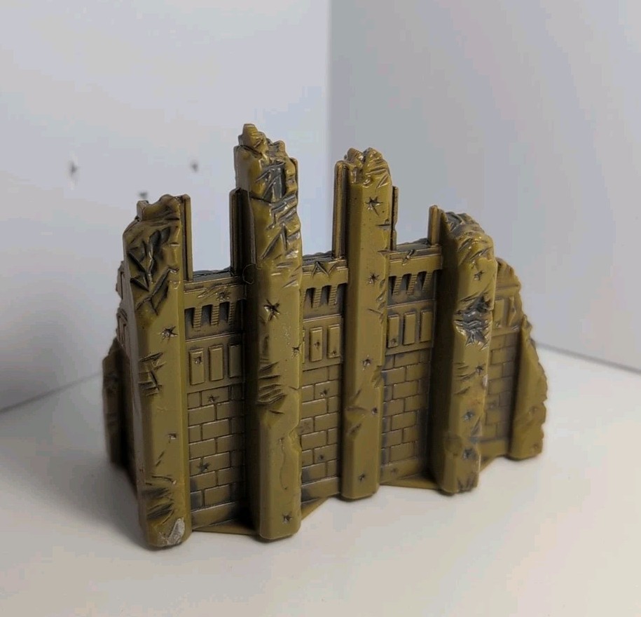 Heroscape WOTC Ruined Wall Short EX Game Piece