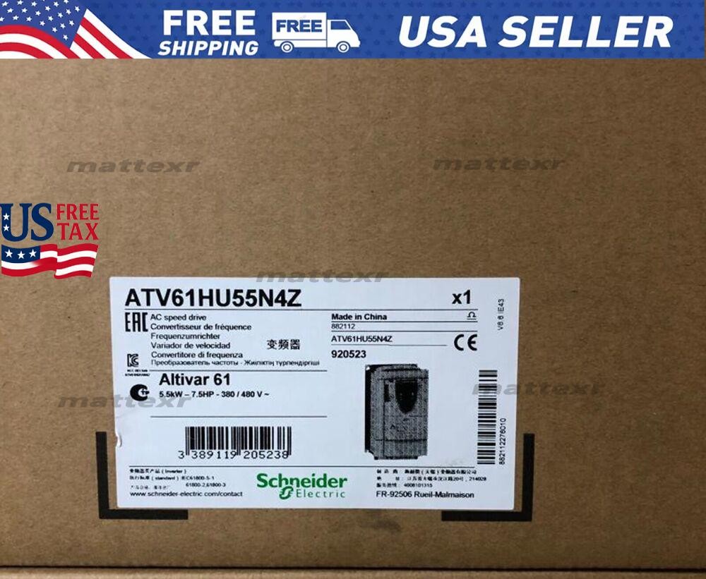 1 PCS NEW SCHNEIDER ATV61HD55N4Z Inverter
