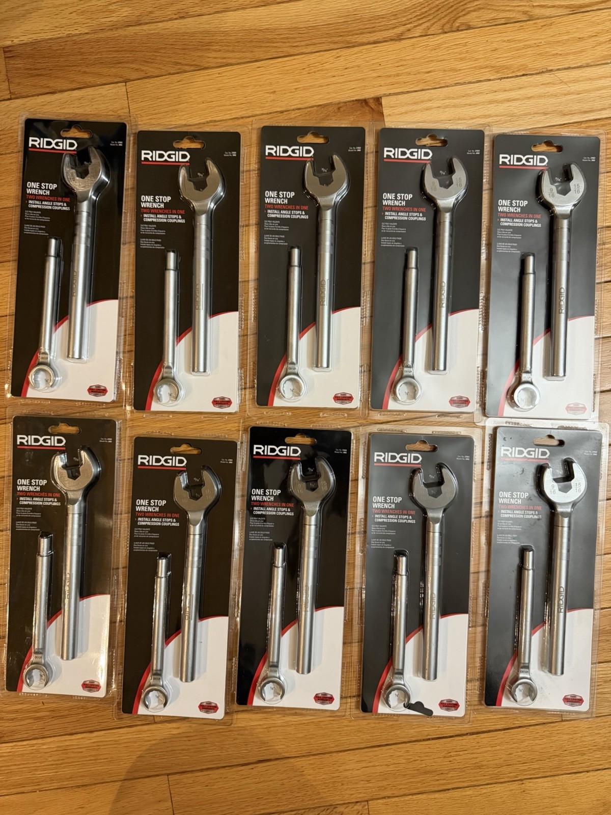 10 RIDGID ONE STOP WRENCH 27023