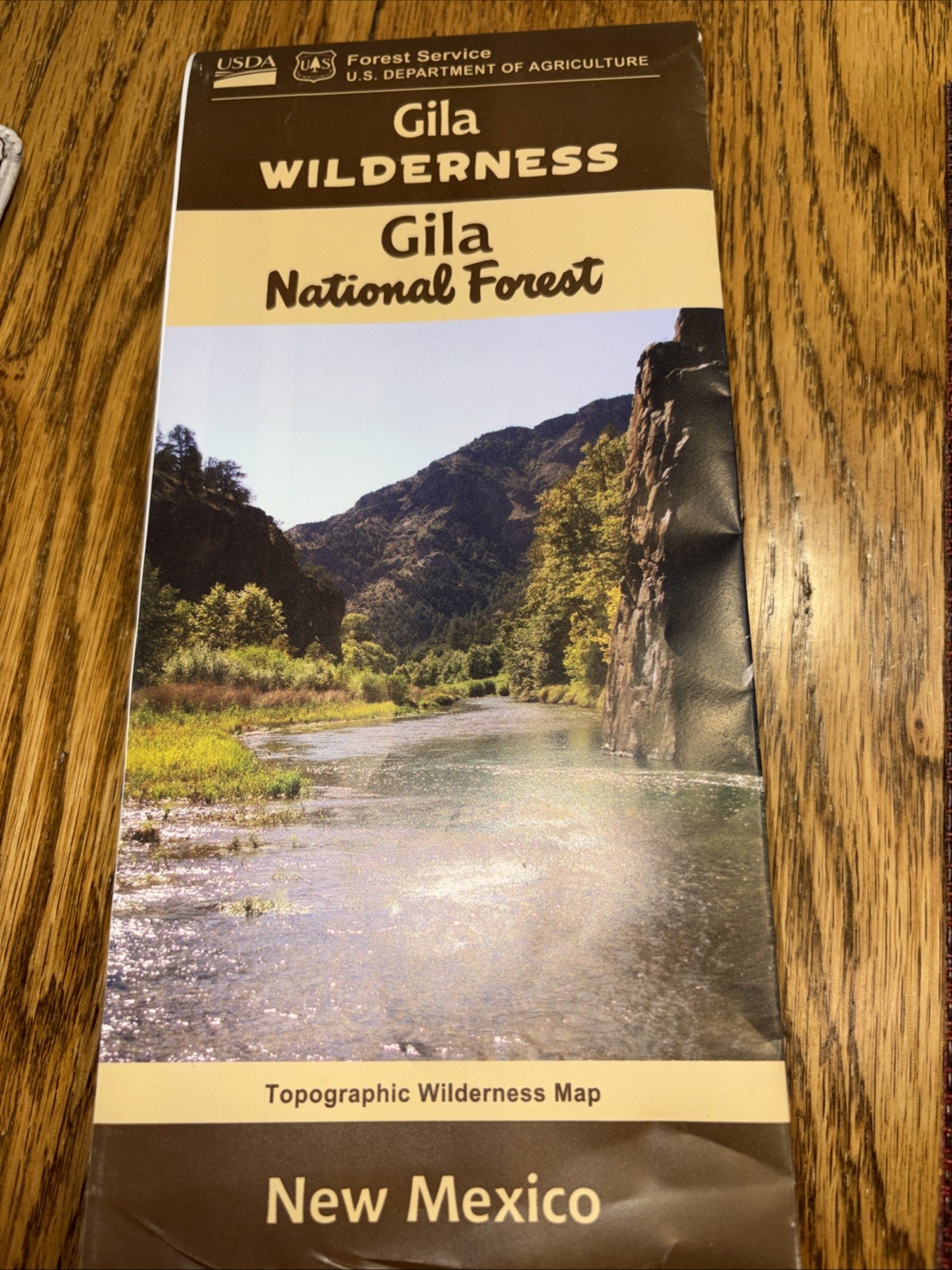Gila Wilderness National Forest Topo Map