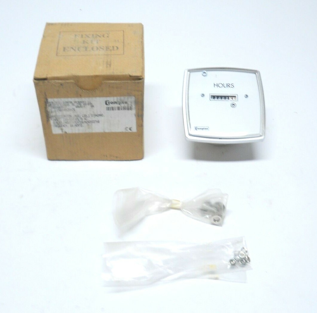 NEW CROMPTON 016-156A-PNZH-C6-MG HOUR METER MODULE, 110-130V, NIB