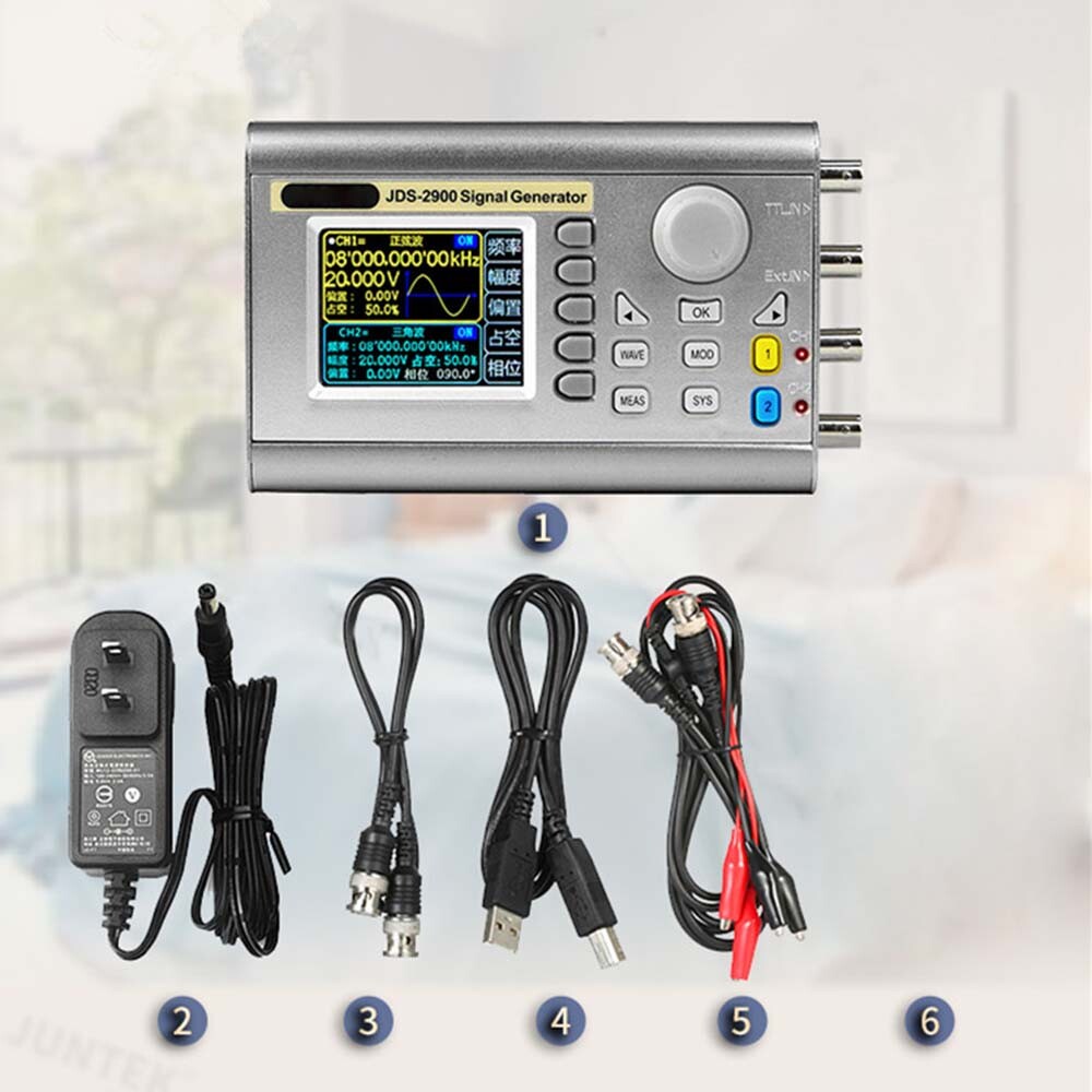 For JDS2900 DDS Function Arbitrary Waveform Signal Generator