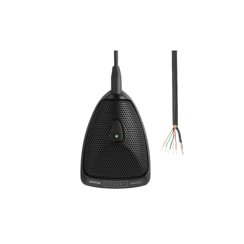 Shure MX392/C Microflex Cardioid Boundary Microphone with Logic-Control LED