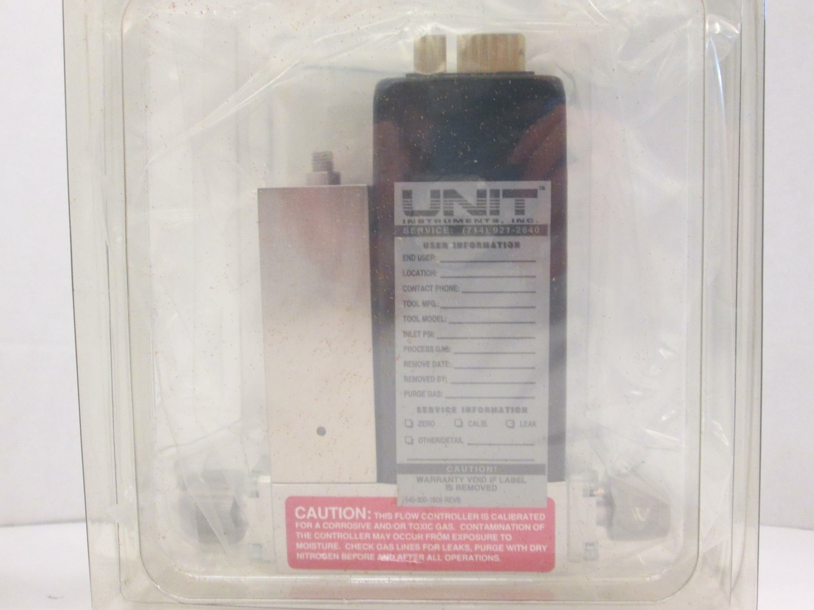 Unit UFC-1160A Mass Flow Controller, CL2, 50 SCCM, Refurbished