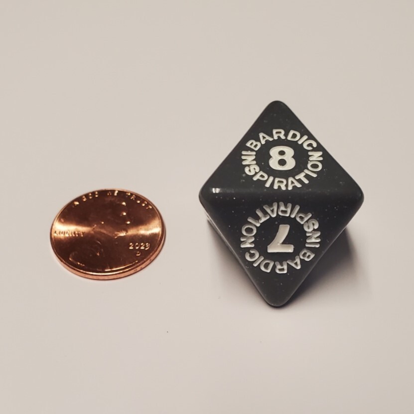 Bardic Inspiration d6 & d8 Dice Bundle Compatible with Dungeons and Dragons