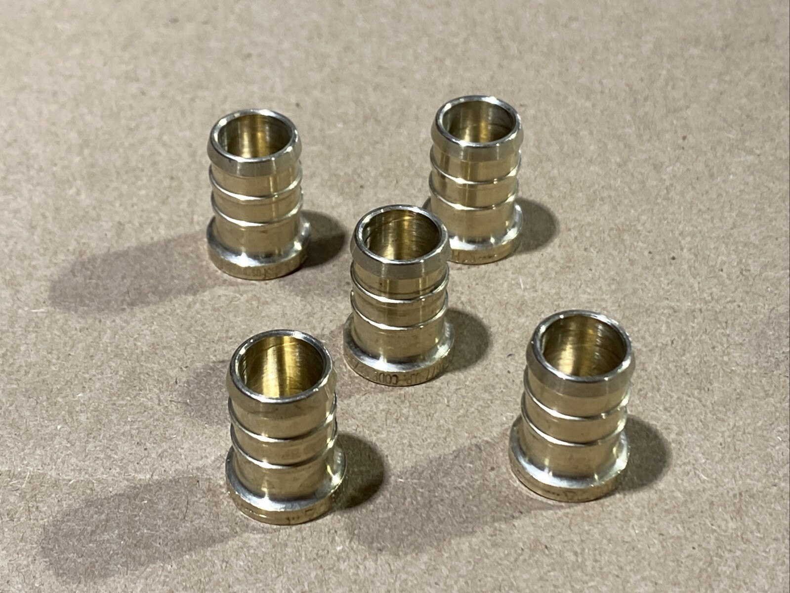 5 Piece  LF 1/2 BRS Pex Plug F1807 New