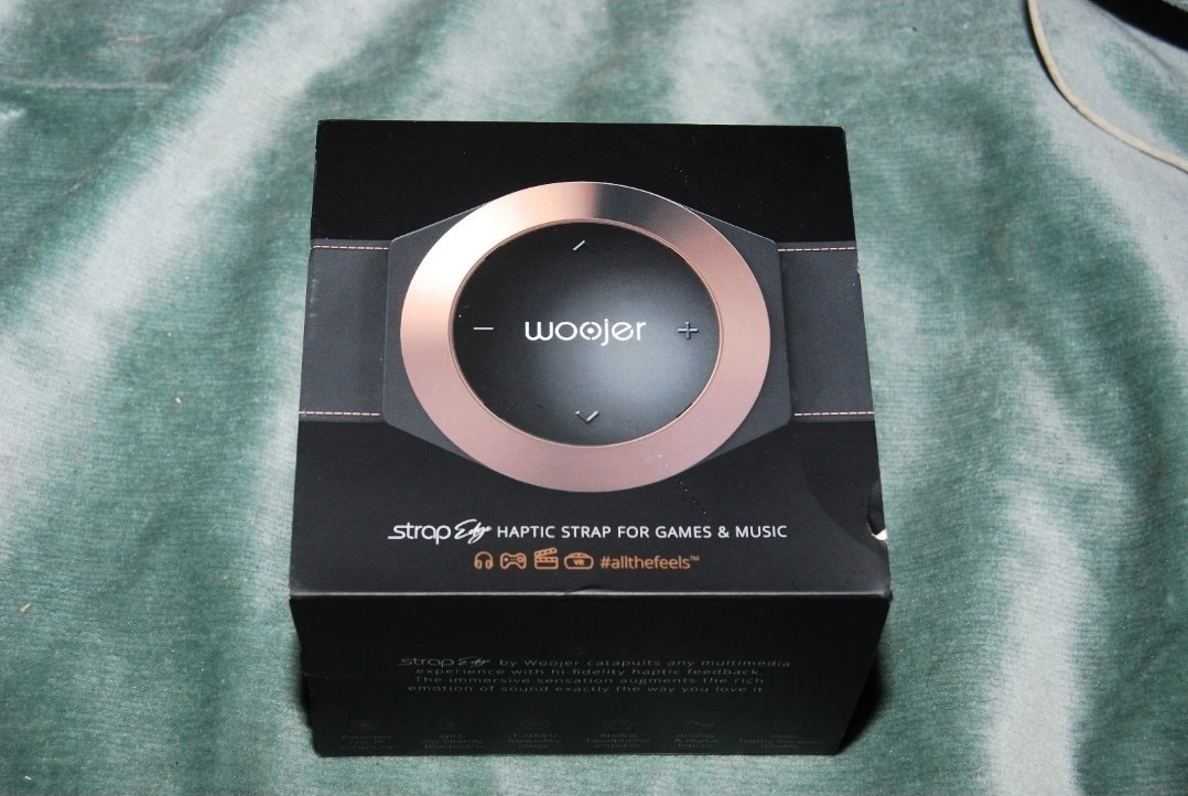 Woojer Strap Edge Haptic Feedback VR Bluetooth WJRSE101 Wojer Game Audio. NEW