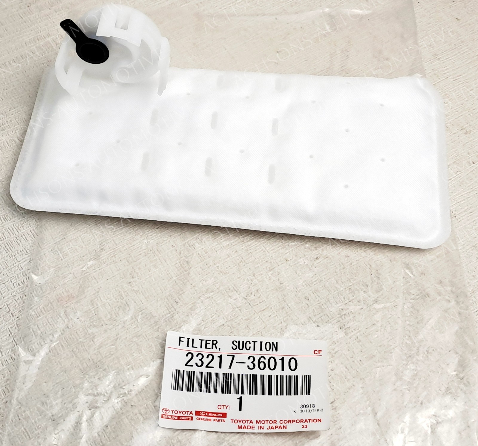 23217-36010 Lexus NX200t NX300 NX300h Genuine Fuel Pump Filter NEW OEM