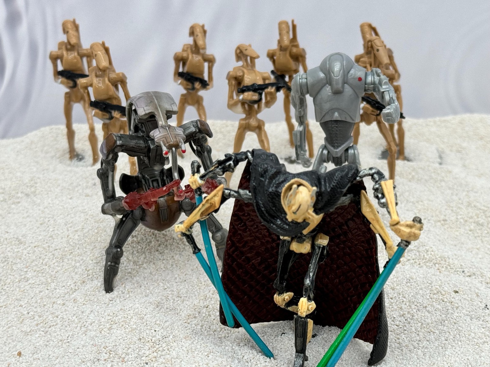 General Grevious & His Droids