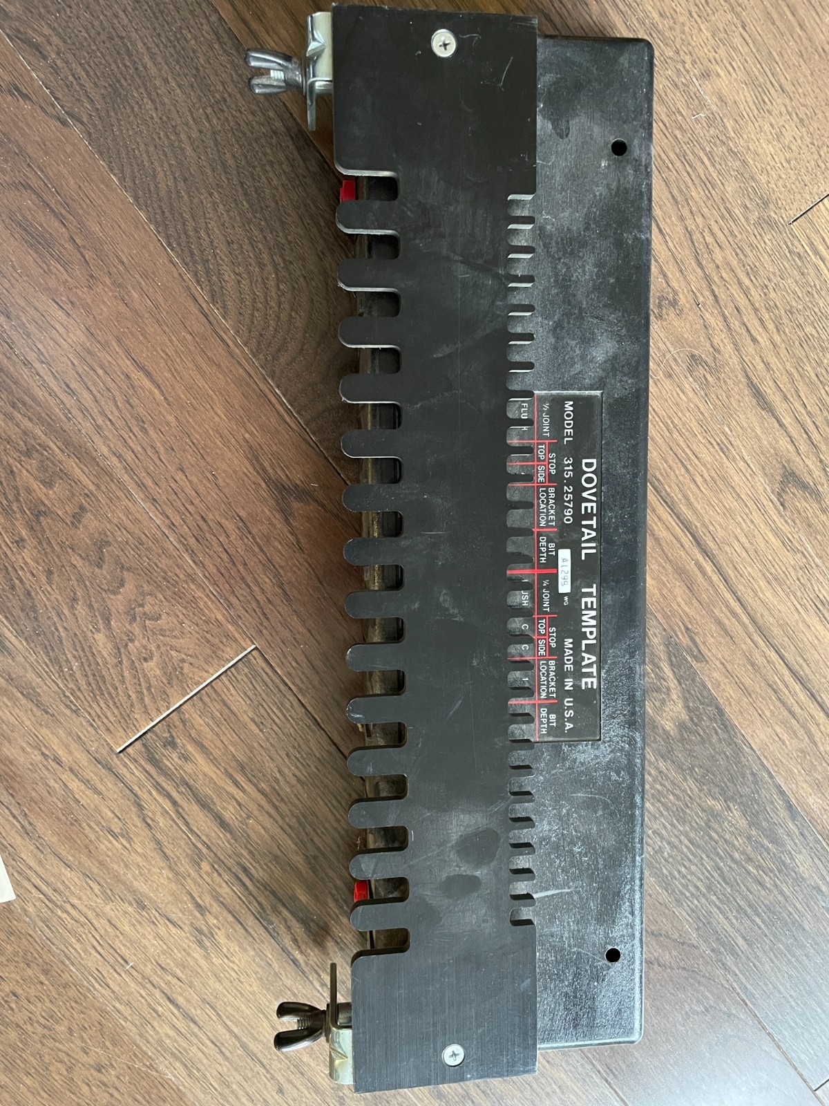 Dovetail Template