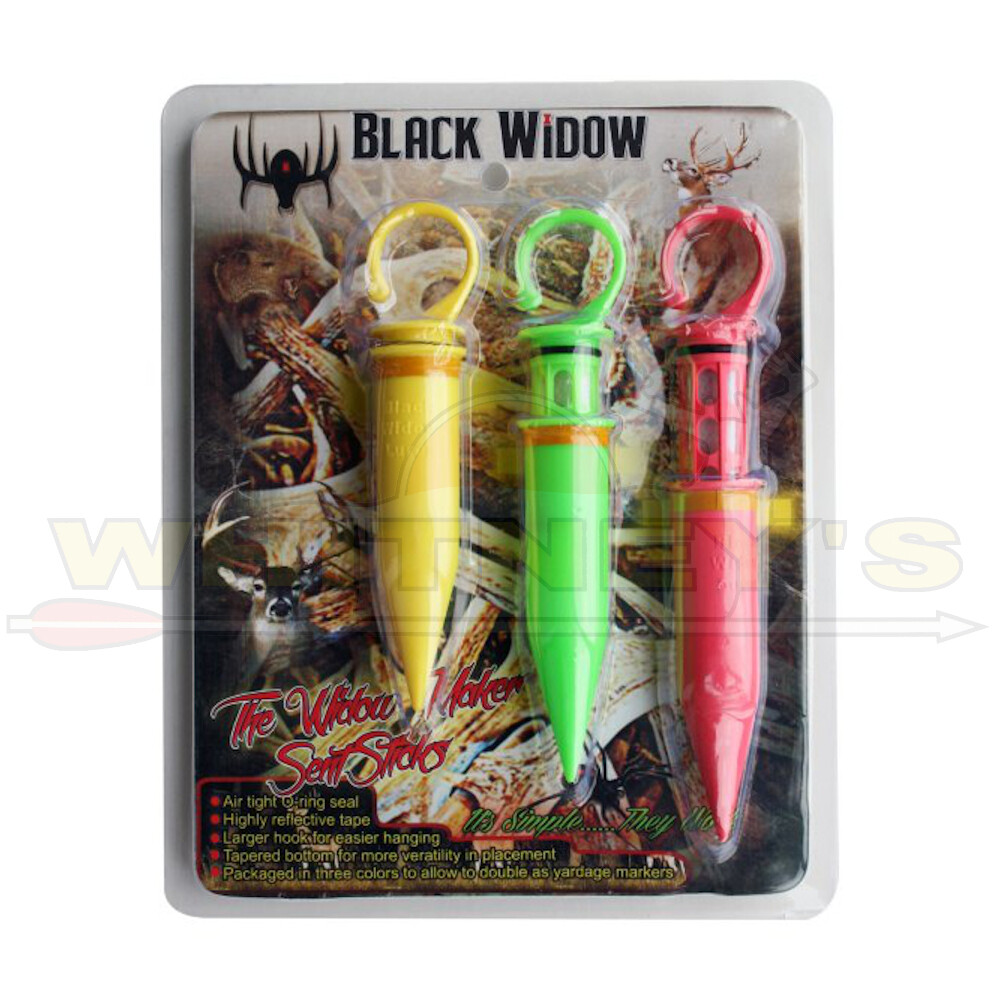 Black Widow Lures The Widow Maker Scent Sticks - 3pk - 00144