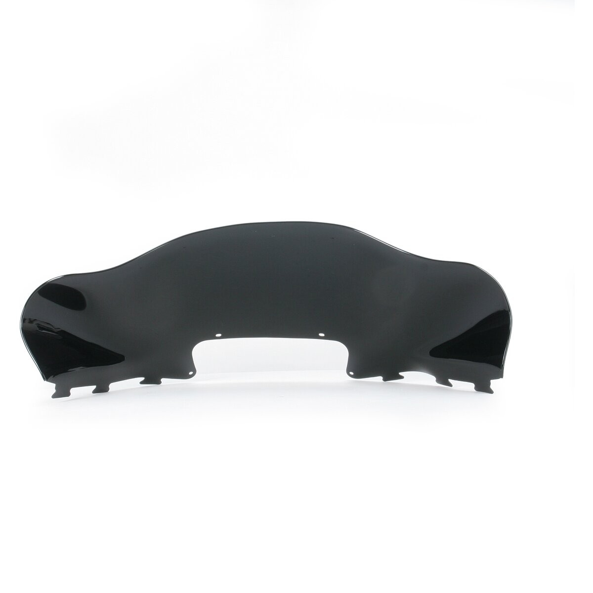 Sno-Stuff 12 1/2 in. Low-Cut Gloss Black Windshield - 479-111-50